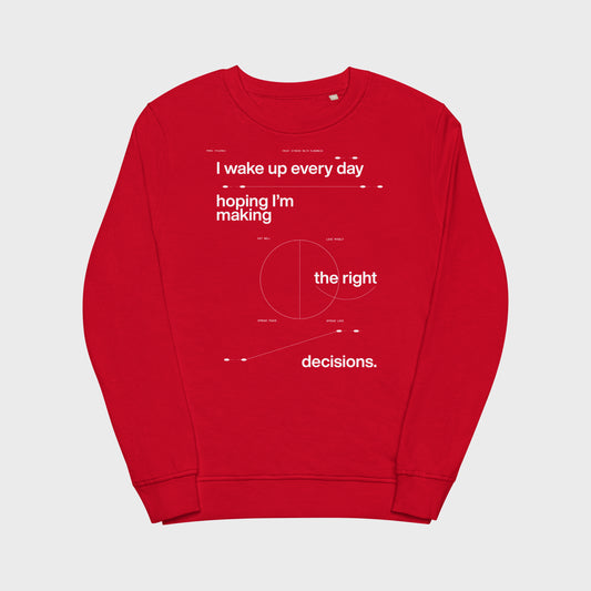 Right Decisions Crewneck Sweatshirt
